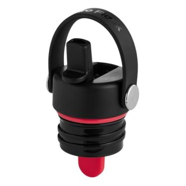Imagem de Tampa com canudo Hydro Flask Standard Mouth Flex, preto, pacote com 1
