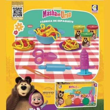 Imagem de Massinha Masha e o Urso Fabrica de Espaguete 2893 Cotiplas