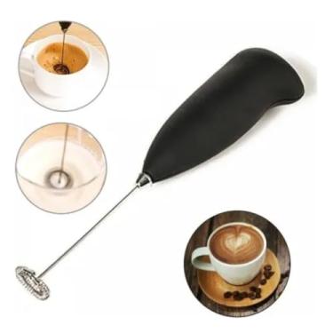 Imagem de Mini Misturador Batedor Mixer Elétrico Para Claras de Ovos Leite Café Utensílios de Cozinha MIXER PORTATIL