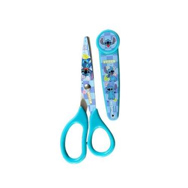 Imagem de Tesoura Com Protetor Stitch MOLIN, Azul
