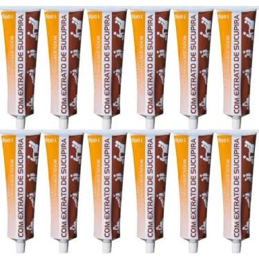 Imagem de Revenda 12 Unguento Massageador Com Extrato De Sucupira 100G - Pierry 