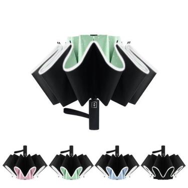 Imagem de Guarda-chuva ALFROTEY Automatic Open Large Compact Reverse Green