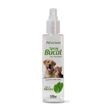 Imagem de Spray Bucal Pet Clean 120ml Cachorro Gato Cães Pet, Menta