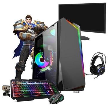 Imagem de Pc Gamer Bravus Intel I7 Gtx 1050Ti 16Gb Hd 1Tb Ssd 120Gb