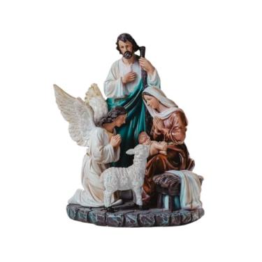 Imagem de Imagem Presépio Sagrada Família 30cm Resina Importada
