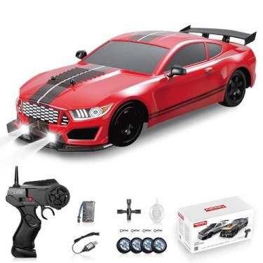 Imagem de RC Drift Car Sakeye Sakeye 1:16 4WD de alta velocidade com luzes LED