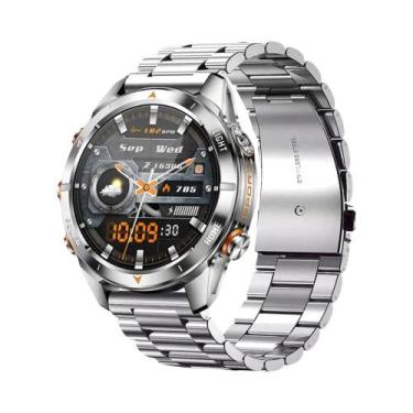 Imagem de Relógio Inteligente Militar Masculino 10ATM À Prova D'Água Tela AMOLED