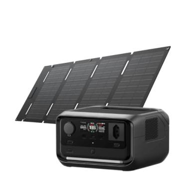 Imagem de EcoFlow River 3 PLUS 600W / 286Wh + Painel Solar 60w (110.0, Volts)