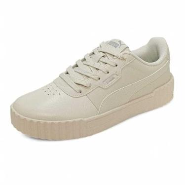 Imagem de Tênis Feminino Puma Carina 3.0 Off White 34