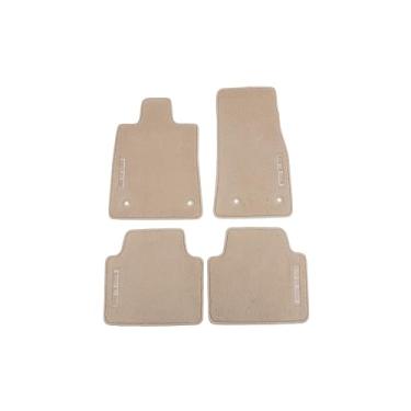 Imagem de GM Accessories 22860828 Tapetes de chão com carpete premium de primeira e segunda fileira com Script CTS