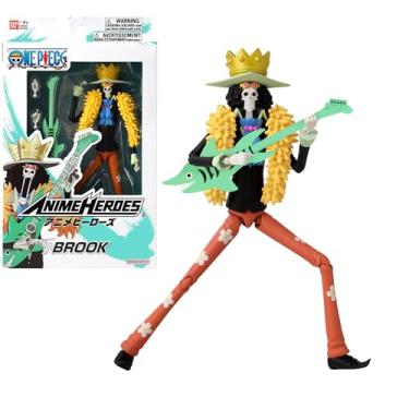 Imagem de BANDAI One Piece: Anime Heroes - Brook Action Figure (37006)
