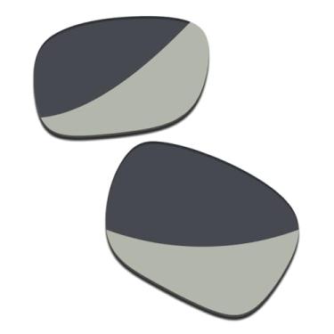 Imagem de LenzProse Lentes de reposição polarizadas de 1,5 mm para óculos de sol inteligentes Ray-Ban Meta Wayfarer RW4012 53 mm (Gen2), Cinza fotocromático a cinza escuro polarizado - 1,5 mm, 53mm