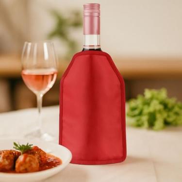 Imagem de Cooler Térmico com Gel p/Vinho Espumante Cerveja e Suco Bolsa Resfriadora p/Garrafas