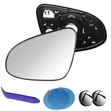 Imagem de EAP Vidro de espelho de motorista compatível com Toyota Prius C 2012-2019, aquecido, 8793152E20 8793152E10