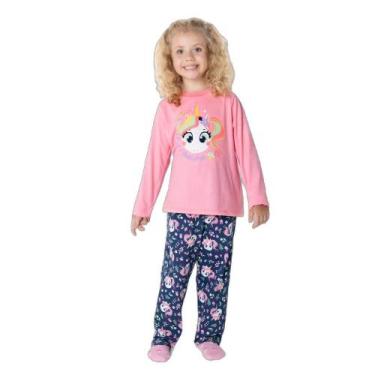 Imagem de Pijama Manga Longa Algodão Menina Unicórnio Encantado - Puket, 2