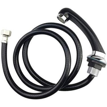 Imagem de Chuveiro Chuveiro Pulverizador de Cabelo Salão Cabeleireiro Mangueira de Lavatório