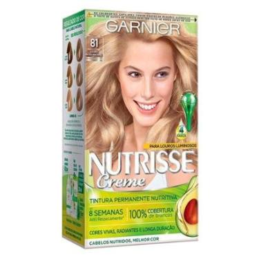 Imagem de Coloração Nutrisse Garnier 81 Louro Paixão Nacional Louro-Unissex