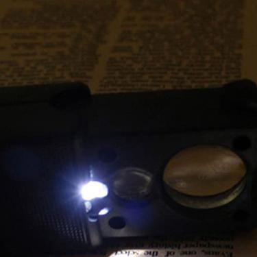 Imagem de Fafeicy Lupa óptica de Joias, Luz LED, Ampliação Dupla 30X 60X para Identificação de Joias e Moedas