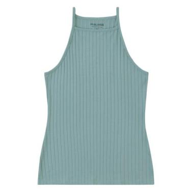 Imagem de Blusa Regata Nadador Feminina Canelada Malwee Ref. 68765 Cor:Azul 2340