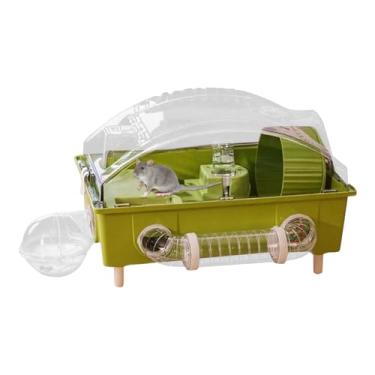 Imagem de Gaiola Para Hamster - Casa Habitat Para Animais De Estimação - Ninho Transparente para Animais de Estimação - para Ouriço, Chinchila, Coelho, Gerbilo Anão, Hamster, Porquinho-da-índia e