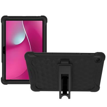 Imagem de Capa de silicone Transwon (para REVVL TAB 2) para TMobile REVVL TAB 2 2025 10,1 polegadas modelo 9185W - preta