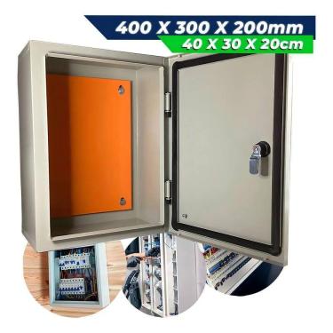 Imagem de 2X Caixa De Montagem Painel Eletrico 40X30X20 Quadro De Co