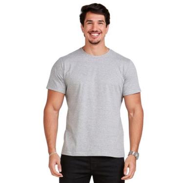 Imagem de Camisa Masculina Camiseta Básica Algodão Manga Curta - Daze Modas, Cin