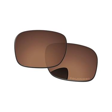 Imagem de PapaViva Lentes de substituição para Oakley Style Switch OO9194/Style Switch ajuste asiático OO9216 Óculos de sol marrom cobre - Polarizado