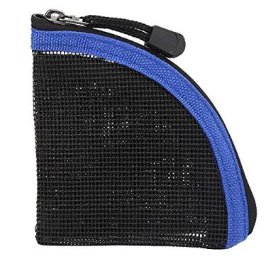 Imagem de Carteira de armazenamento de linha de pesca com mosca Estojo Tippet NetLike Leader Tippet Storage 7 slots Durável Nylon Compacto Leve para pescadores ao ar livre conforme imagem (S)