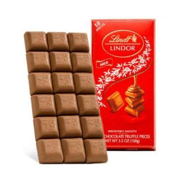 Imagem de Barra de Chocolate Lindt Lindor Singles ao Leite 100G