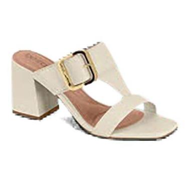 Imagem de Tamanco Salto Beira Rio Branco Off Feminino BEIRA RIO-Feminino