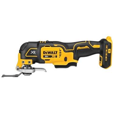Imagem de Dewalt Multi Ferramenta Oscilante, Ideal para Cortes em Parafusos e Madeira, Sem Bateria e Sem Carregador, Modelo DCS356B, 20V MAX XR Li-Íon