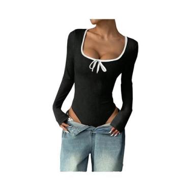 Imagem de Meias-calças Elegantes E Versáteis De Manga Longa Para Mulheres, Estil