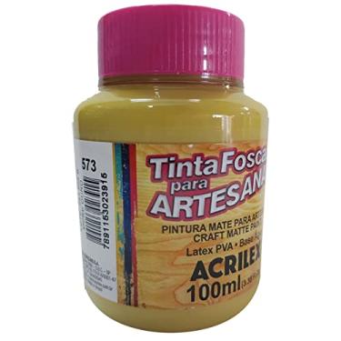 Imagem de Tinta 100Ml Fosca Artesanato Ocre Ouro Acrilex 573