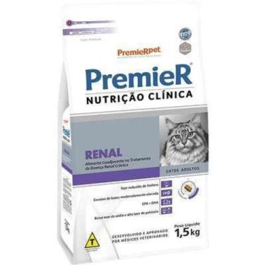 Imagem de Ração Nutrição Clínica Para Gatos Renal 1,5Kg - Premier Pet