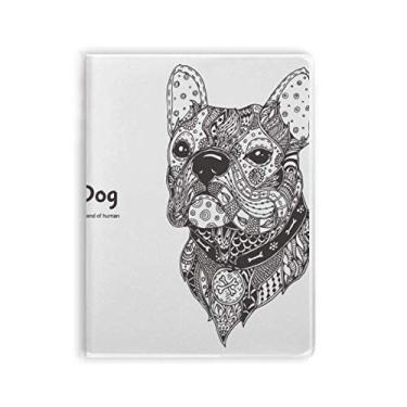 Imagem de Caderno de capa macia da Paint Run Dog Friend Company