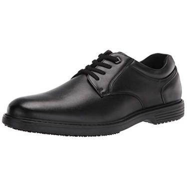 Imagem de Nunn Bush Sapato Oxford masculino Wade Work Plain Toe, Preto, 8