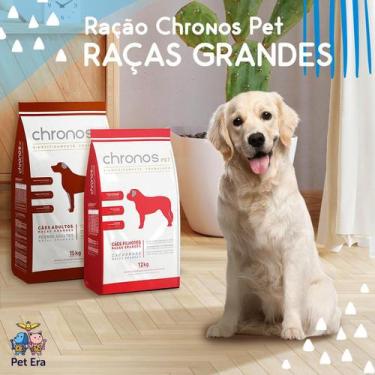 Imagem de Ração Chronos Pet Cães Adultos Raças Grandes 15Kgs - Polinutri