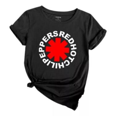 Imagem de Camiseta Baby Look Feminina Red Hot Chilli Peppers - Jmv Estampas