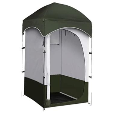 Imagem de Guarda-roupa Vestiário Portátil Vestiário Espaçoso Vestiário Inclui cortina de sombreamento com bolsa de transporte Fácil de instalar armário