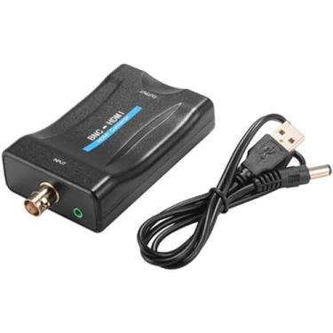 Imagem de Conversor de vídeo BNC para HDMI 1080P/720P com áudio para câmera/DVR/CCTV/AC1420 compatível com monitor de vigilância HDCP HDMI1.3