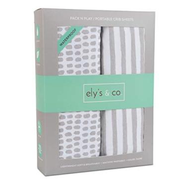 Imagem de Ely's & Co. Pacote N Play à prova d'água com patente pendente | Mini lençol portátil pa...