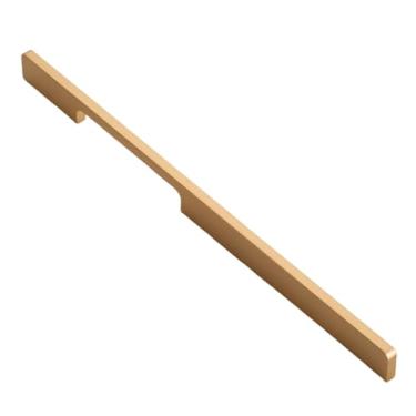 Imagem de Puxadores de cozinha de móveis de armário de gaveta para portas e janelas de guarda-roupa preto dourado 1000mm ferragem super longa, b6820,320