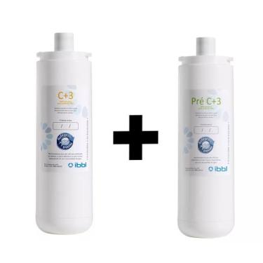 Imagem de Kit Refil Filtro IBBL C+3 + Refil Pré C+3 Original para Modelo PFN 200