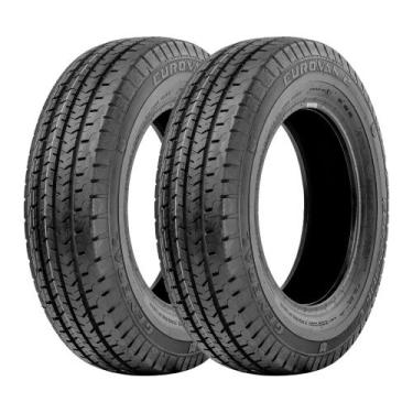 Imagem de Jogo 2 Pneus General Tire by Continental Aro 14 Eurovan 2 185R14C 102/