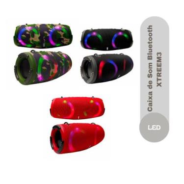 Imagem de caixa de som  bluetooth XTREEM3 LED - ALTOMEX