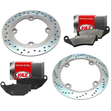 Imagem de Par Discos de Freio Xre 300 2019 A 2023 + Pastilhas - GP7