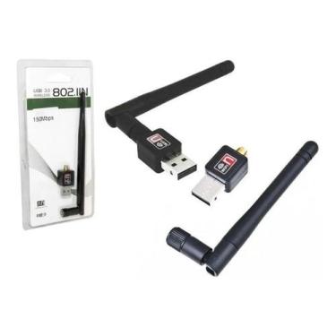Imagem de Antena Receptor Wi-fi Wireless Notebook Pc Adaptador 1200mbp - 802.iin