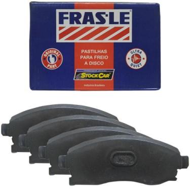 Imagem de Kit Pastilha Freio Renault Master 2013 a 2018 Traseira Frasle - Fras-l