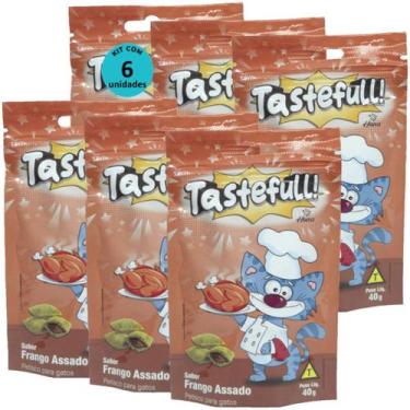 Imagem de Hana Tastefull Nuggets Para Gatos Frango Assado 40g Kit 6 un - Hana He